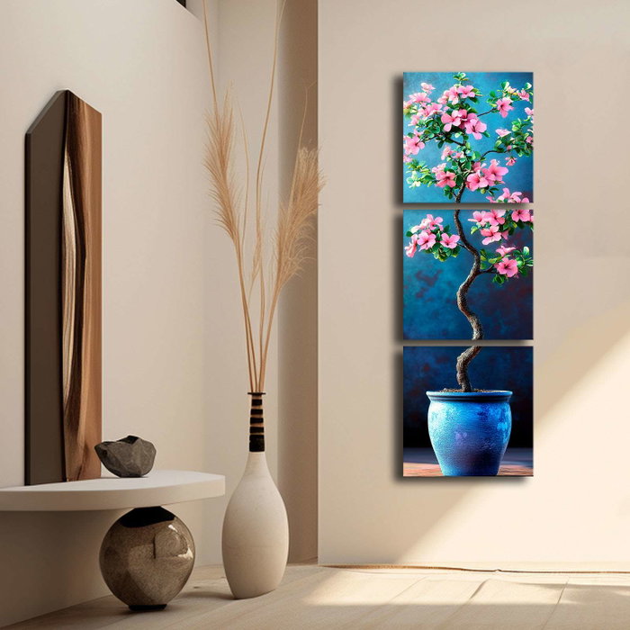 Wallity Pintura Decorativa en Lienzo 3P4545BSRC-005 de 3 Piezas Wallity Pintura Decorativa en Lienzo 3P4545BSRC-005 de 3 Piezas